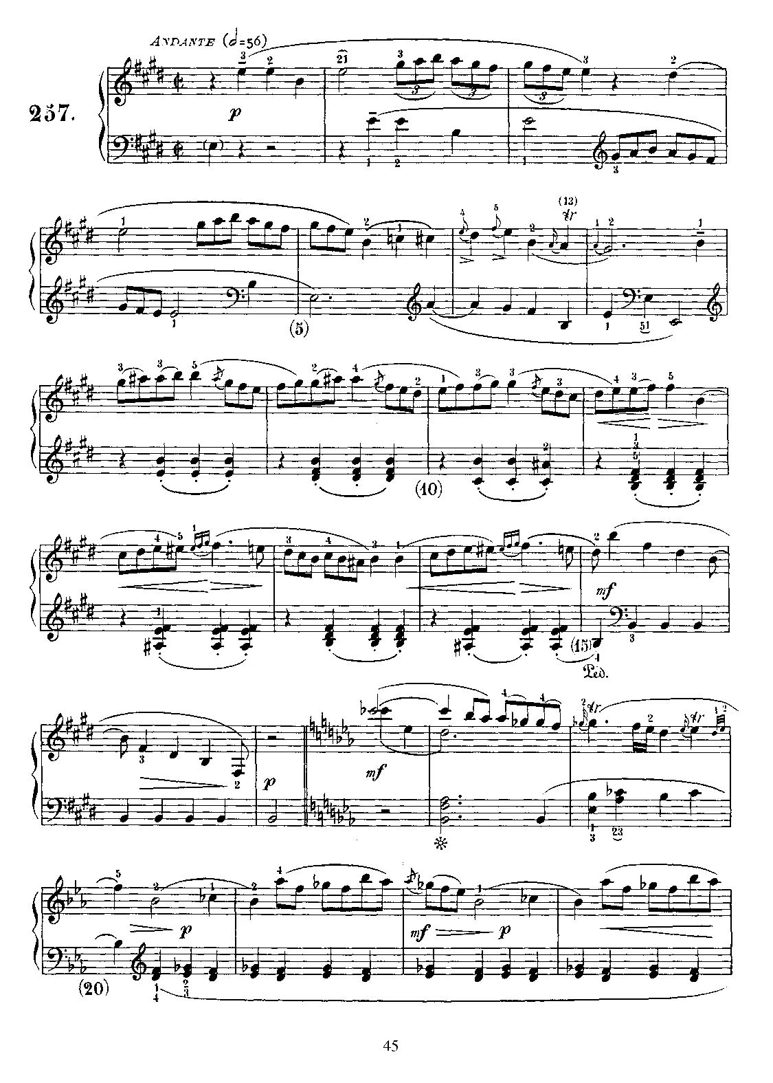 Keyboard Sonata in E major - Page 1