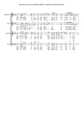 Now let our souls on wings sublime