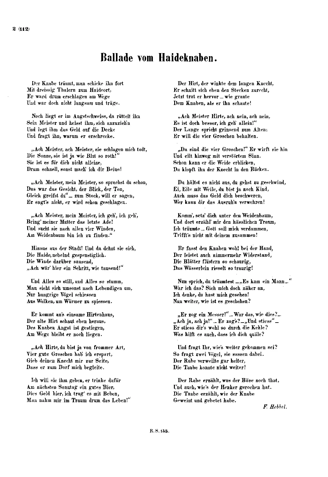 2 Balladen, Op.122 - Page 1