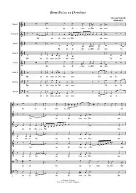 Benedictus es Dominus