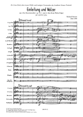 Einleitung und Walzer aus 'Der Rosenkavalier' I. und II. Akt.