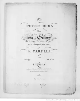 3 Petits Duos pour deux Guitares