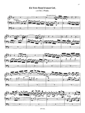 Ein feste Burg ist unser Gott