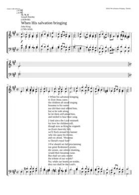 When His salvation bringing