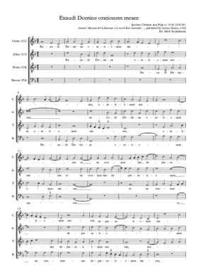 Exaudi Domine orationem meam