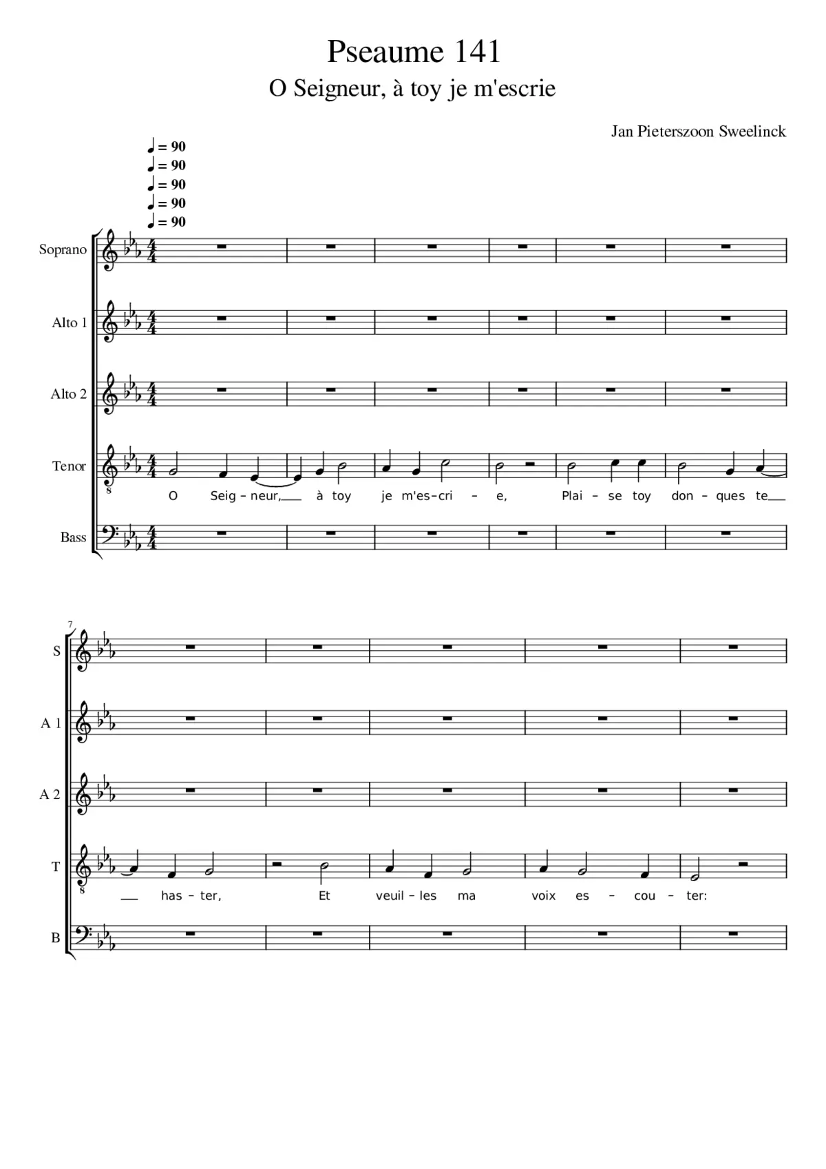 Pseaume 141 - Page 1