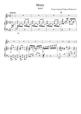 Henry: A ballad