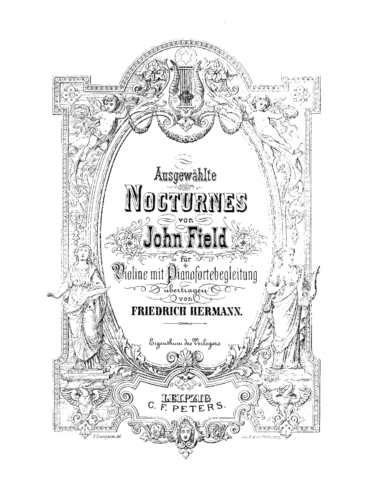 10 Nocturnes for Violin and Piano - Page 1
