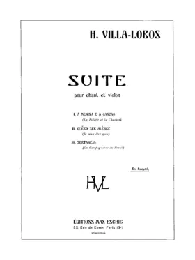 Suite for Voice and Violin