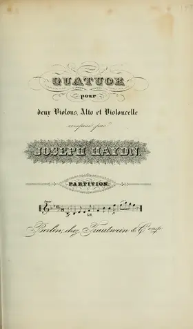 String Quartet in B-flat major