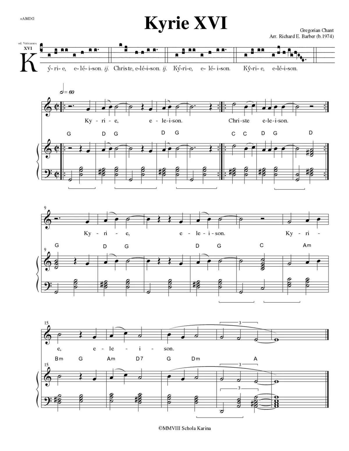 Kyrie XVI - Page 1