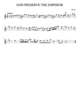 Streichquartett Op. 76 No. 3 in C Major (Emperor/Kaiserquartett)