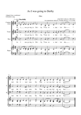 As I was going to Derby