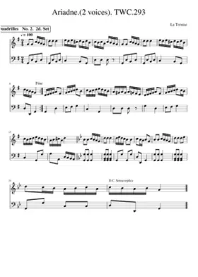 Ariadne.(2 voices). TWC.293