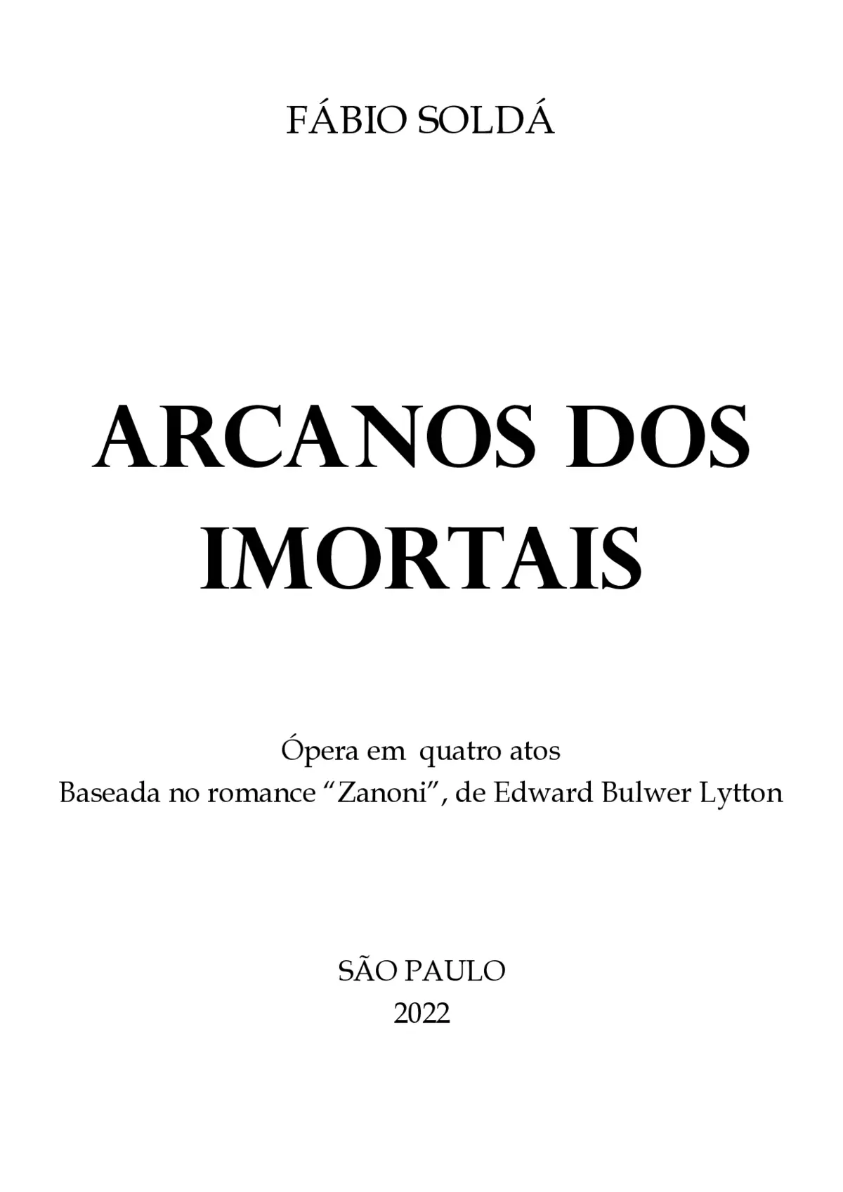 Arcanos dos Imortais - Page 1