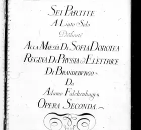 6 Partite a liuto solo