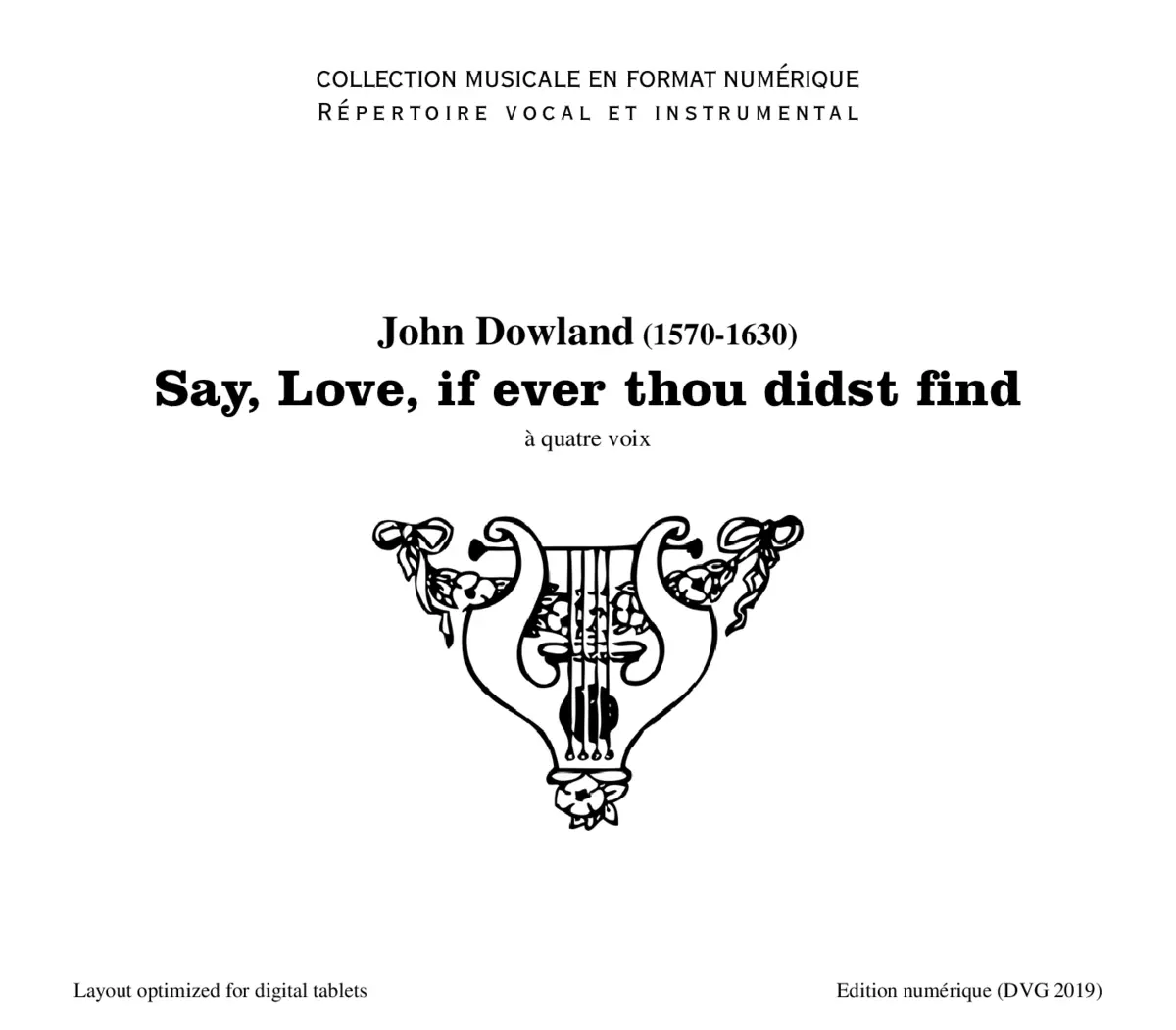 Say Love if ever thou didst find - Page 1