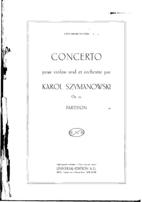 Violin Concerto No.1