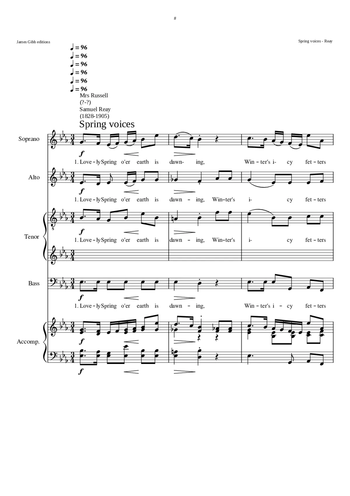 Spring voices - Page 1