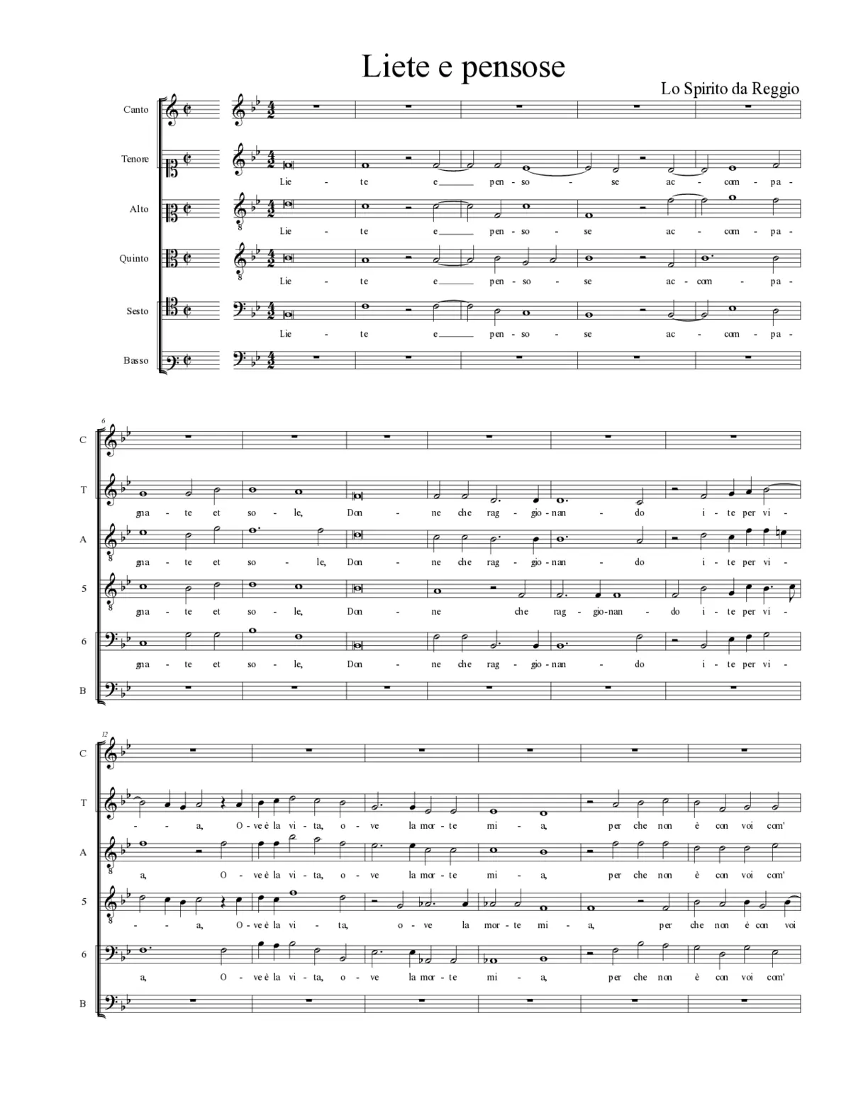 Liete e pensose - Page 1