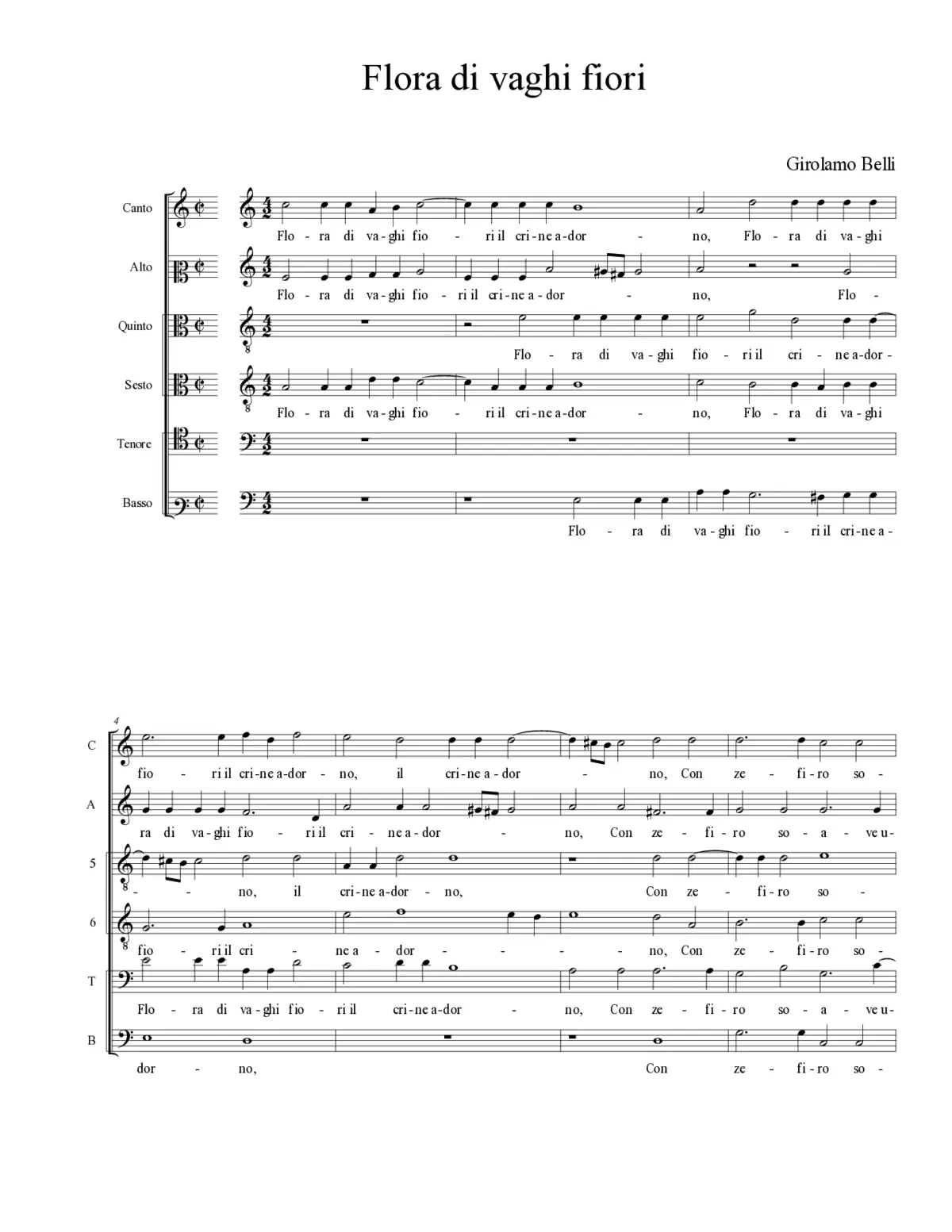 Flora di vaghi fiori - Page 1