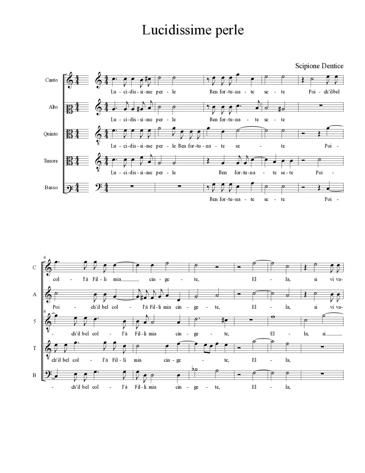 Lucidissime perle - Page 1