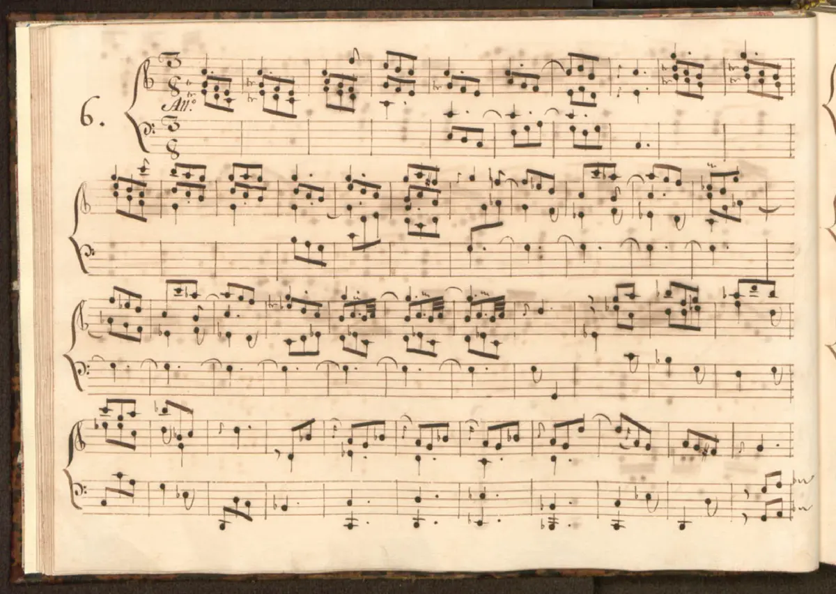 Keyboard Sonata in C major - Page 1
