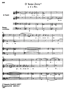 O bone Iesu o piissimi Iesu