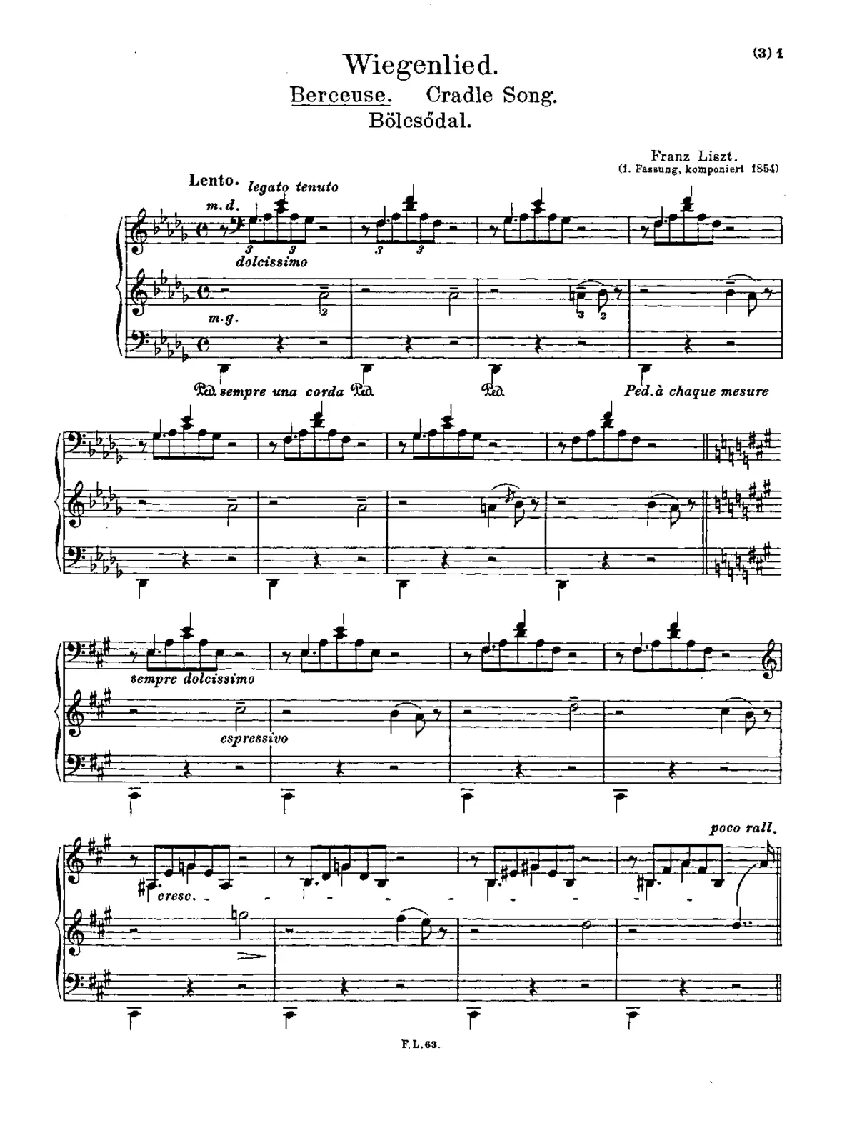 Berceuse - Page 1