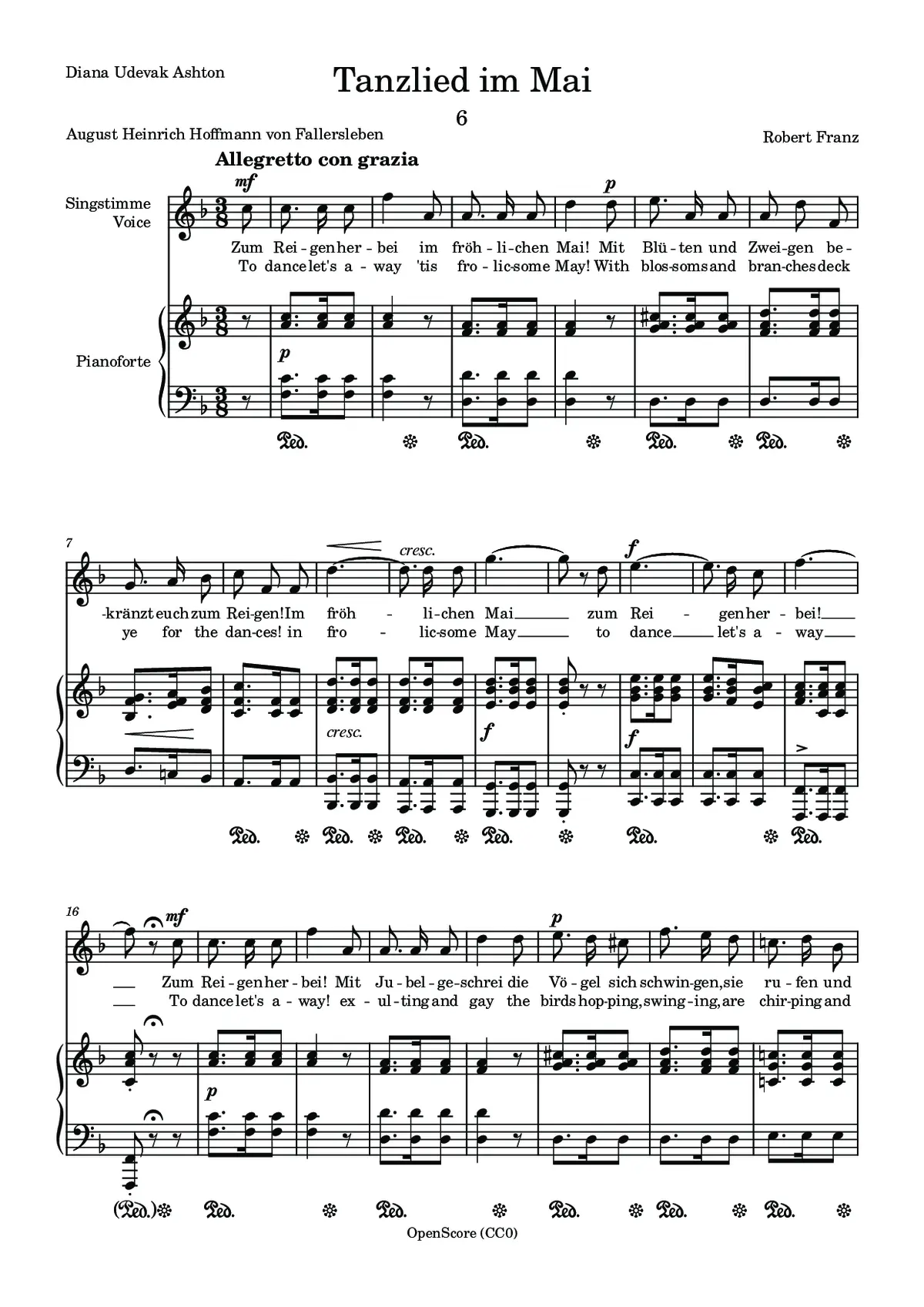 Tanzlied im Mai - Page 1