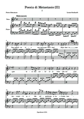 Poesia di Metastasio (II)
