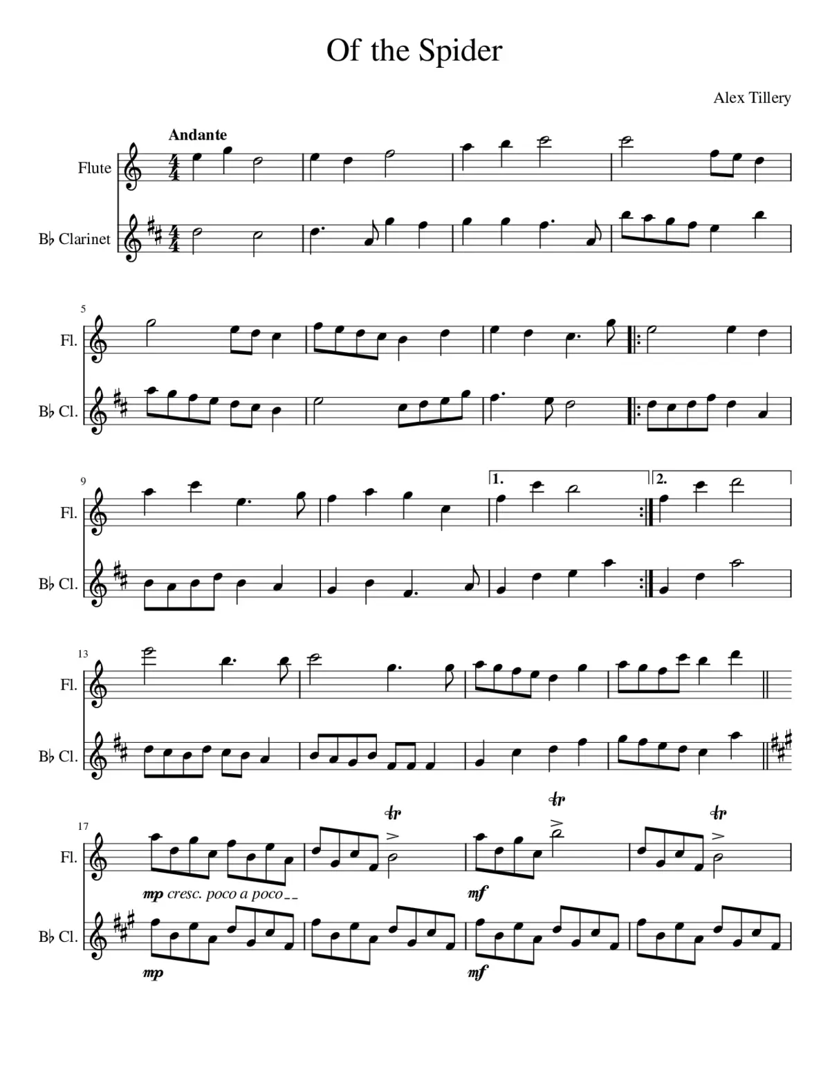 Of the Spider - Page 1