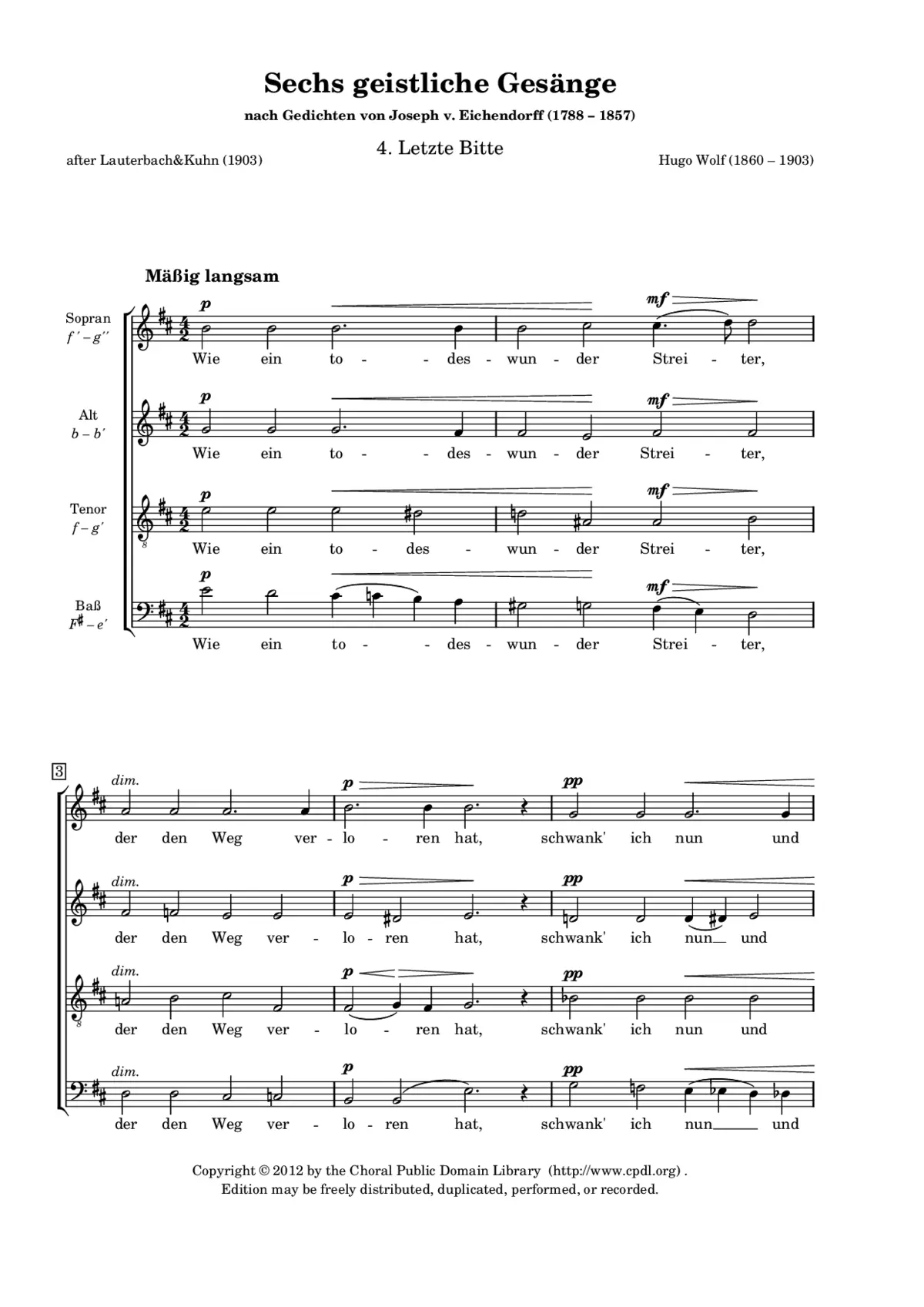 Letzte Bitte - Page 1