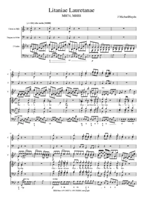 Litaniae Lauretanae, MH 88