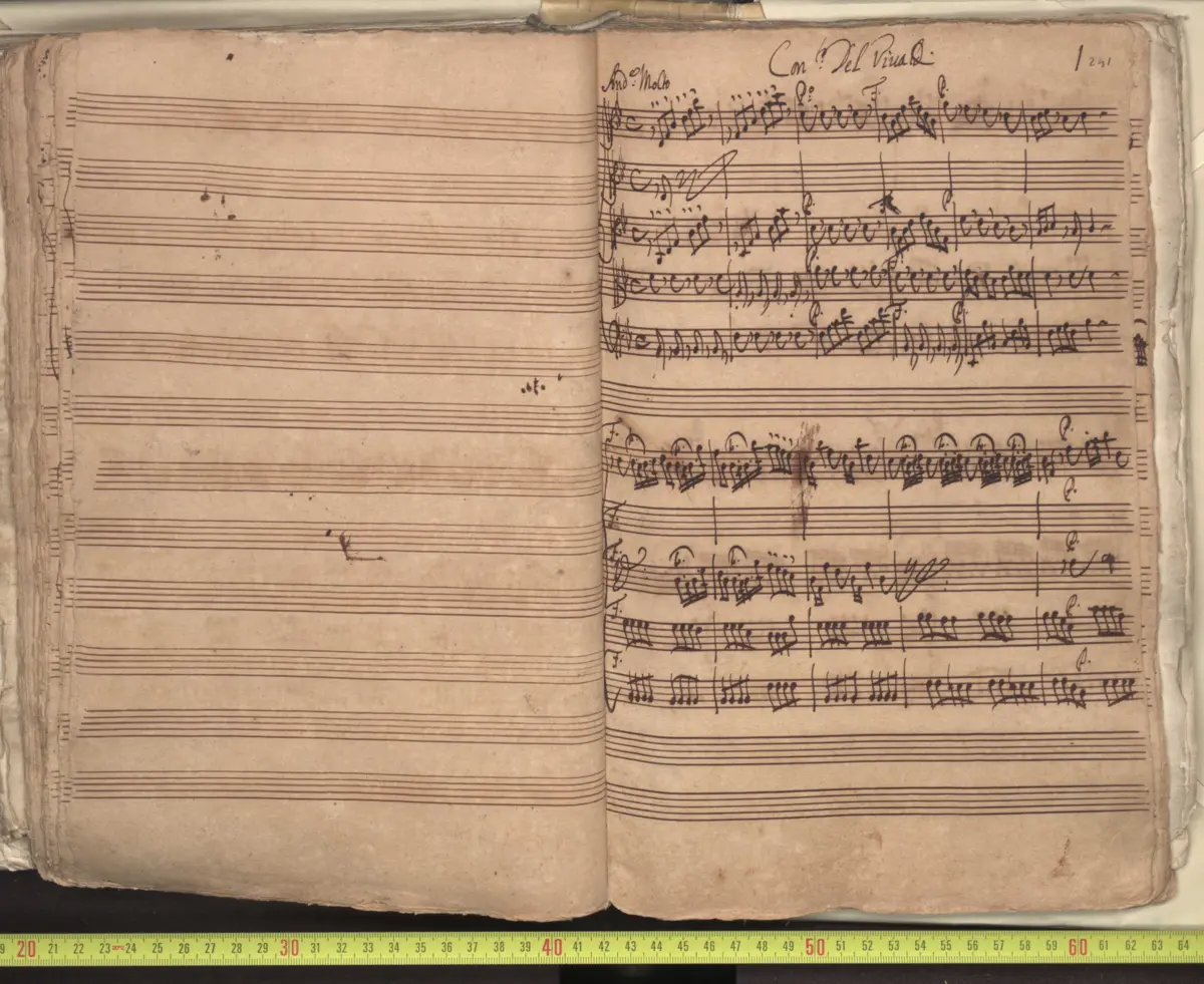 Violin Concerto in B-flat major - Page 1