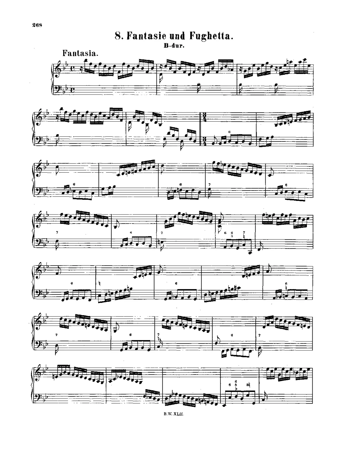 Fantasia and Fughetta - Page 1