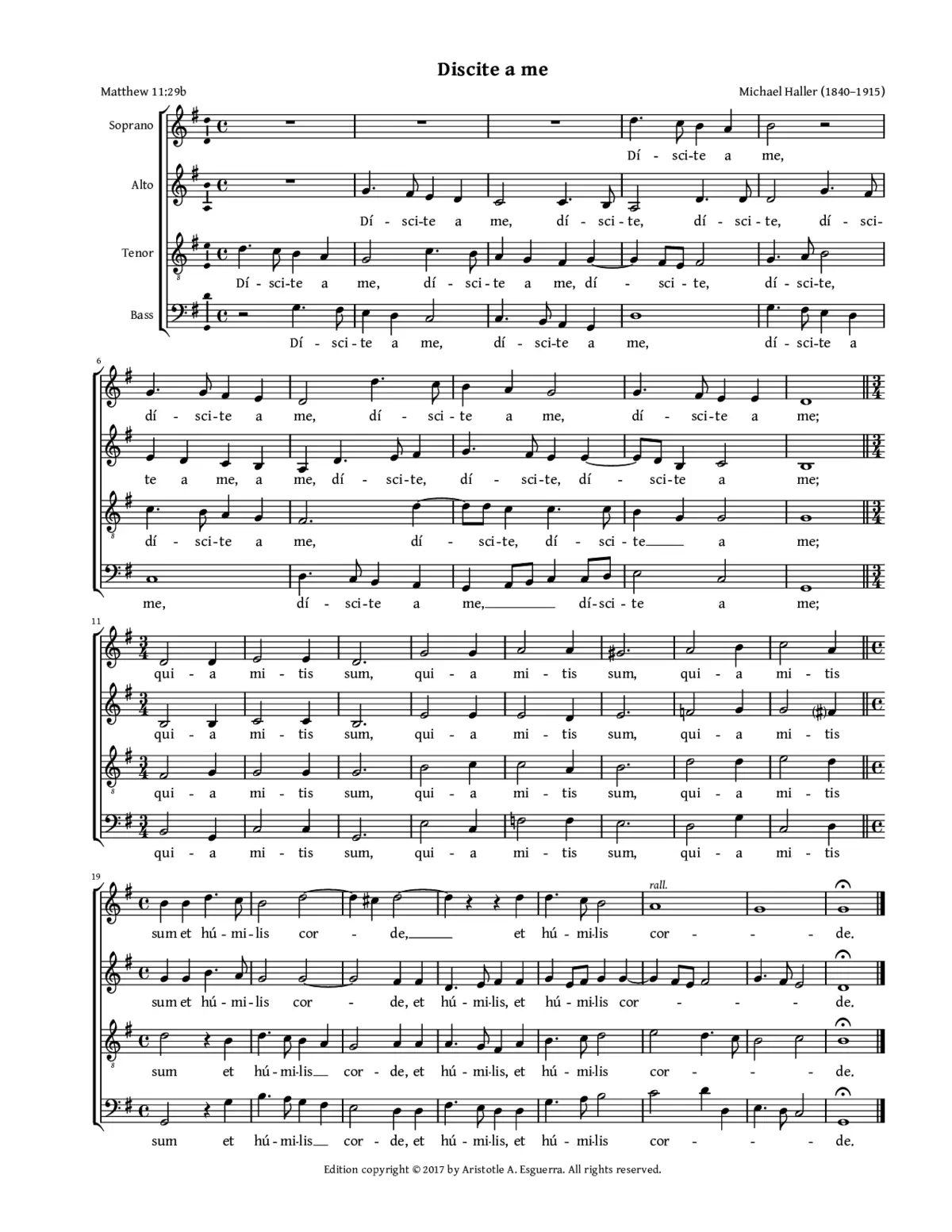 Discite a me - Page 1