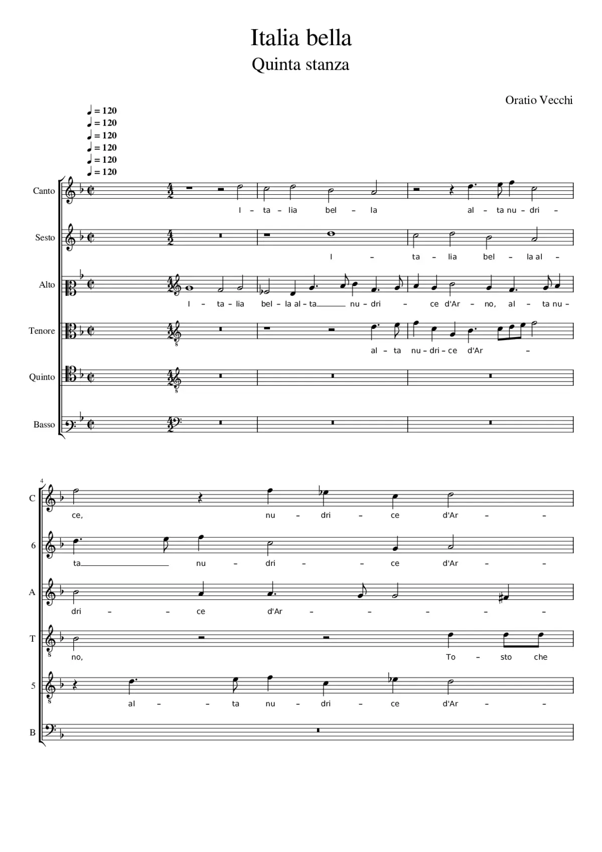 Italia bella - Page 1