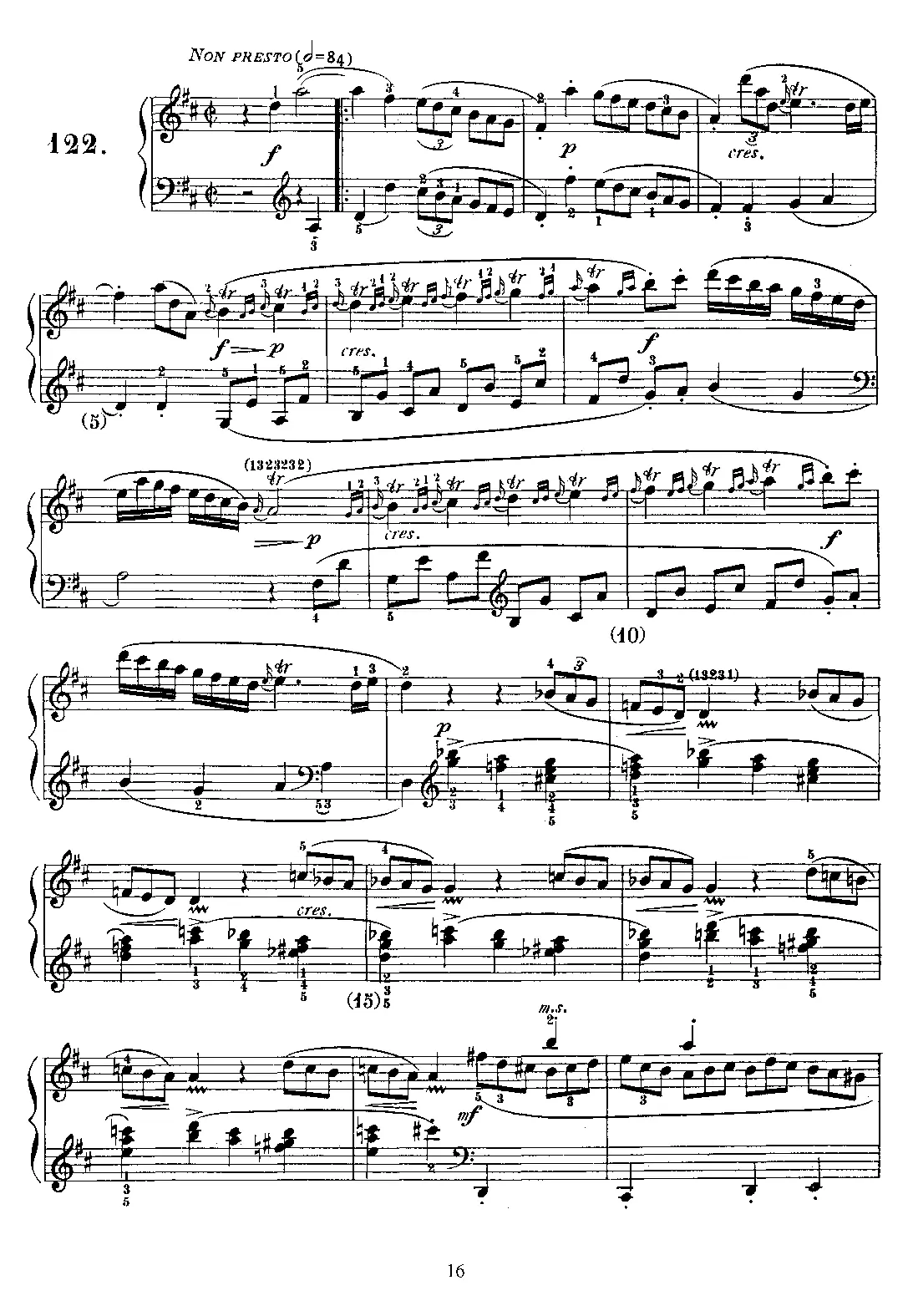 Keyboard Sonata in D major - Page 1