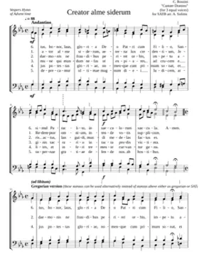 Creator alme siderum