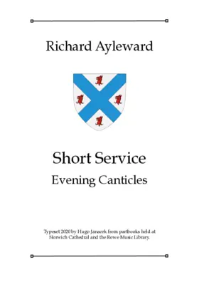 Magnificat and Nunc Dimittis (Short Service)