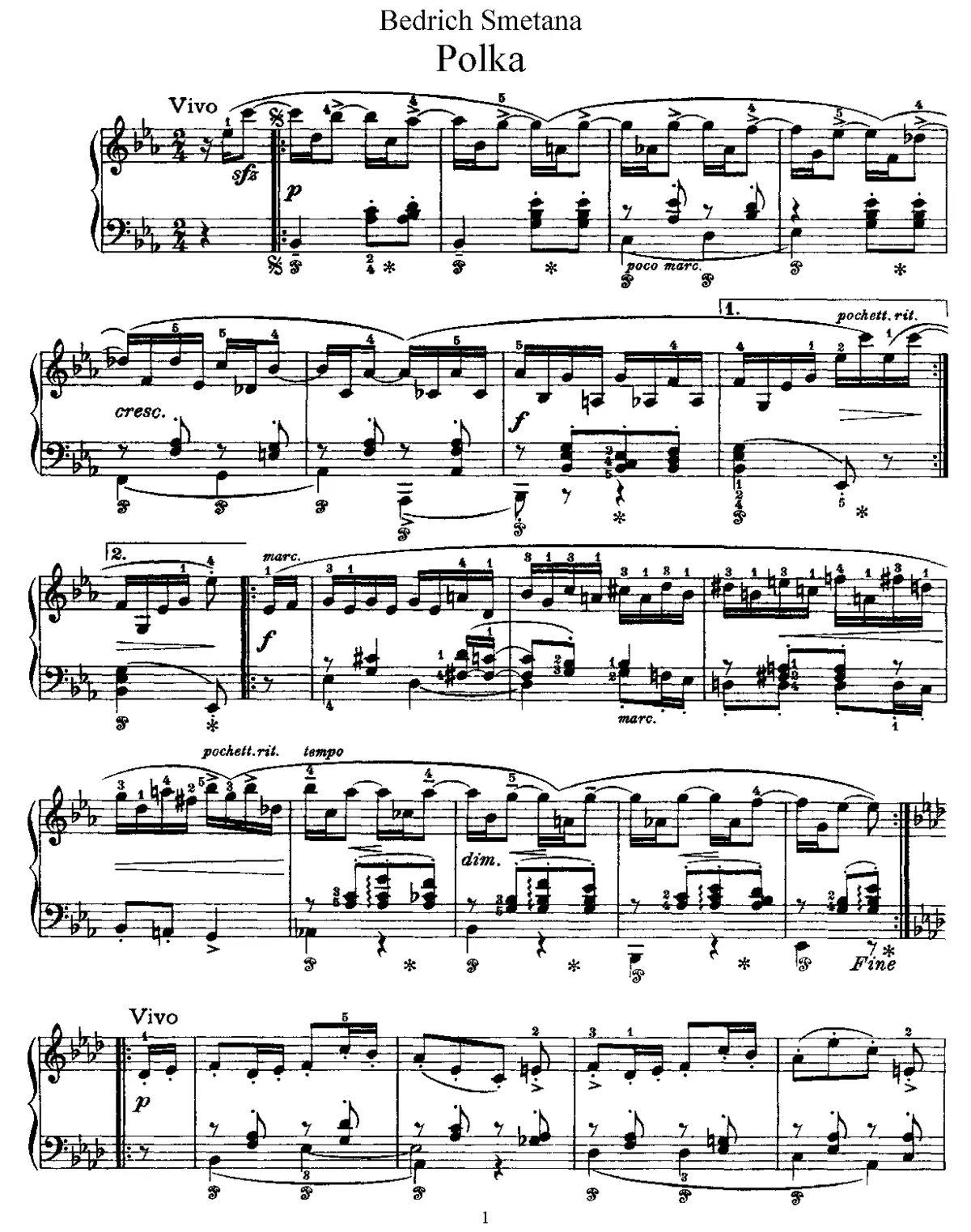 3 Polkas poétiques - Page 1