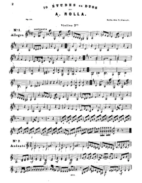 10 Studies in Duos for 2 Violins