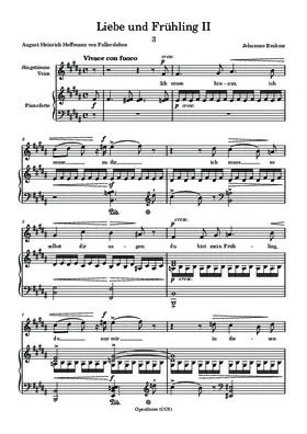 Liebe und Frühling II