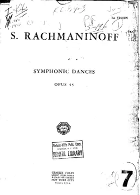 Symphonic Dances