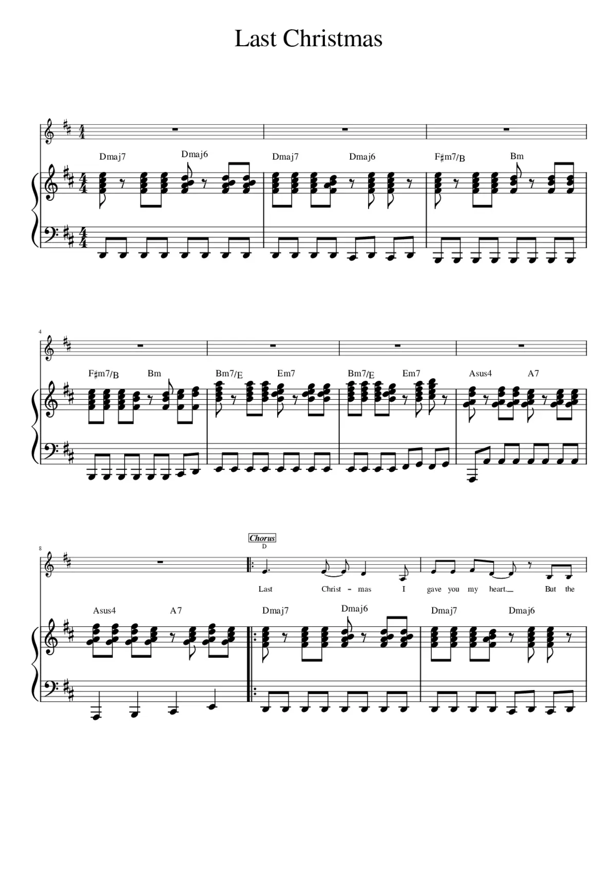 last christmas - Page 1