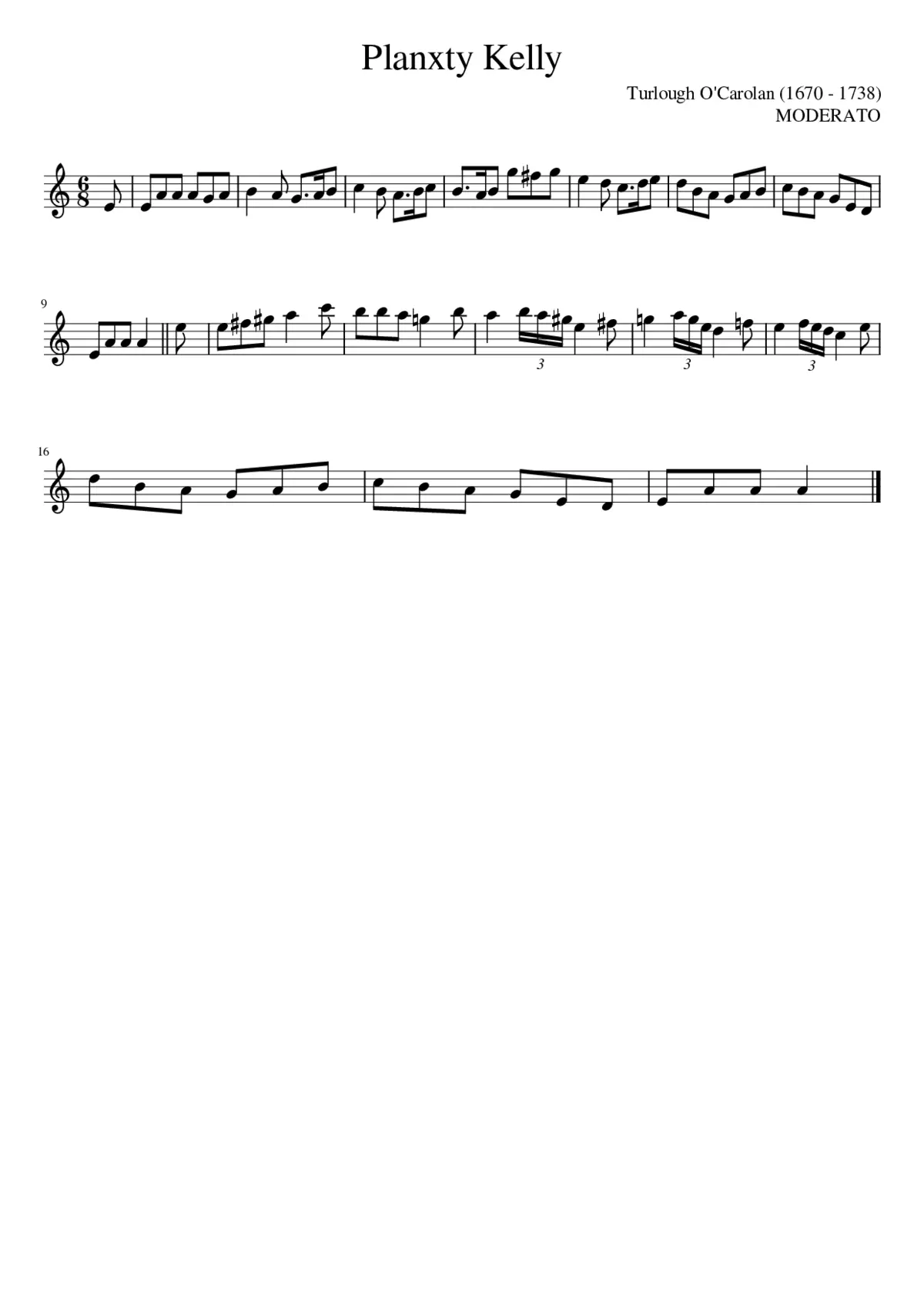 Planxty Kelly - Page 1