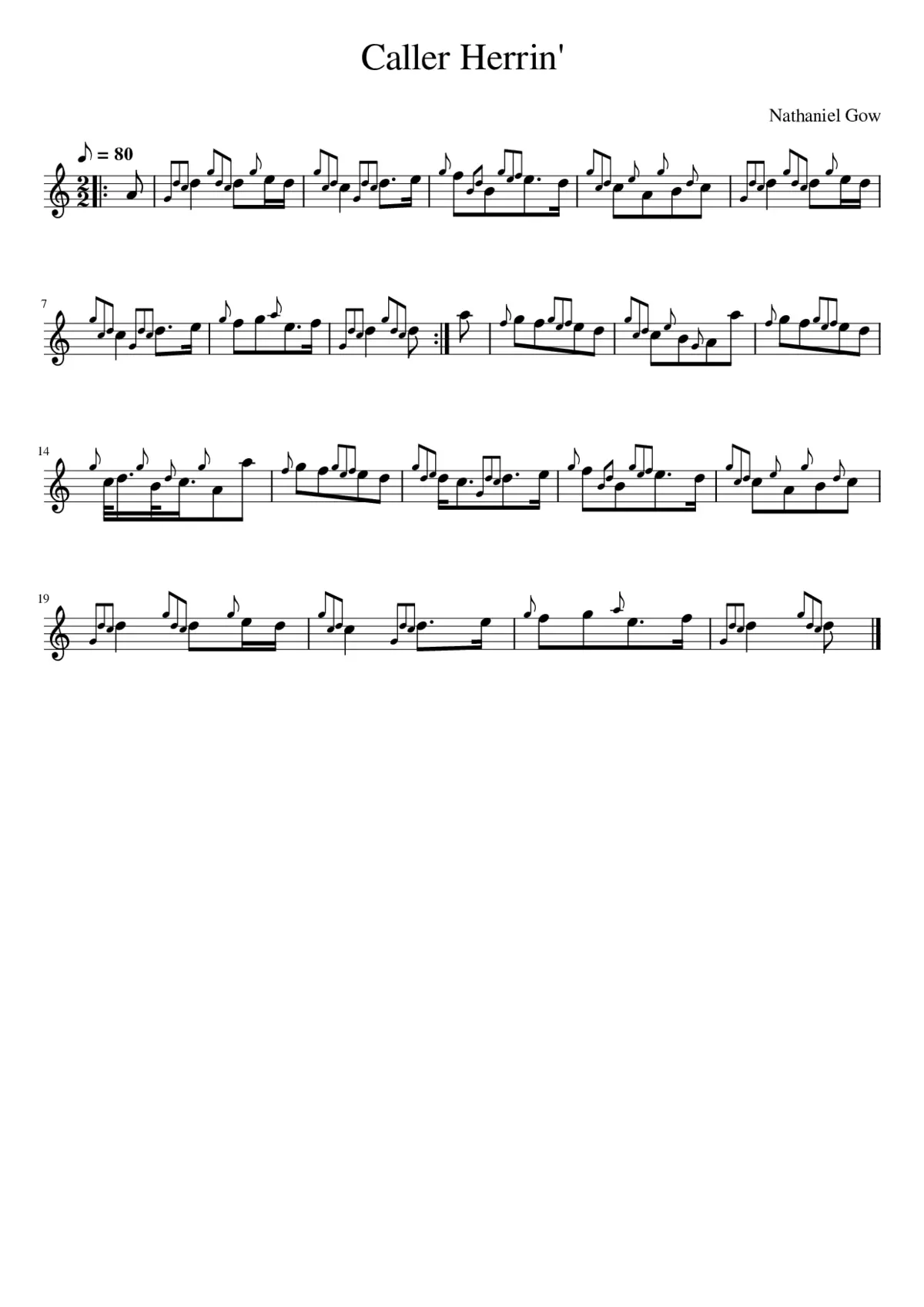 Caller Herrin' - Page 1