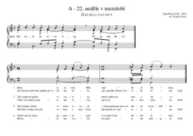 A - 22. neděle v mezidobí