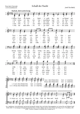 Komm Trost der Nacht, o Nachtigall
